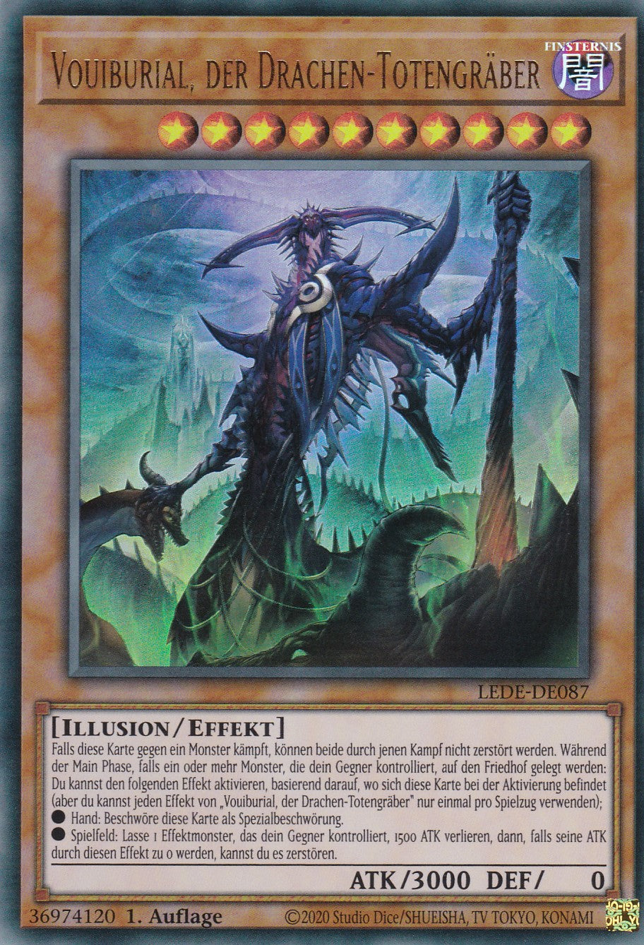 Vouiburial, der Drachen-Totengräber - Ultra Rare - Deutsch - 1. Auflage - LEDE-DE087 - Legacy of Destruction