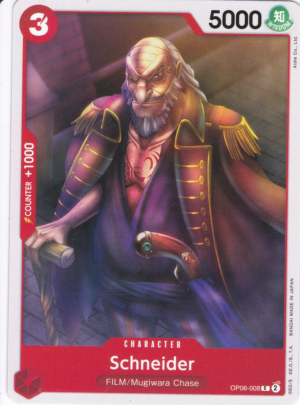 Schneider (OP06-008) - Common - Wings of the Captain