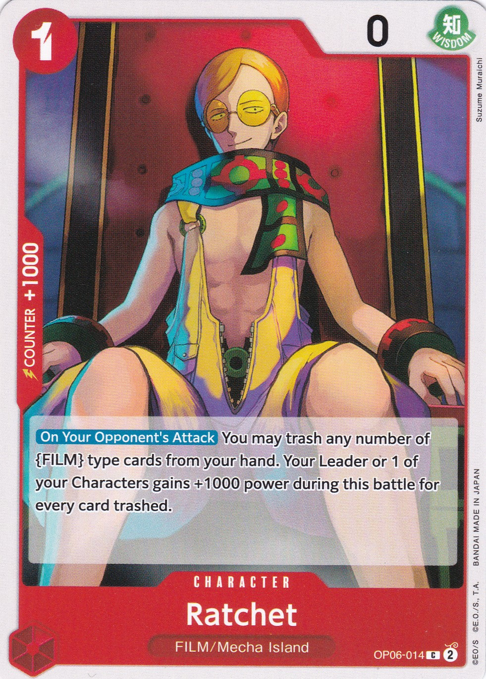 Ratchet (OP06-014) - Common - Wings of the Captain