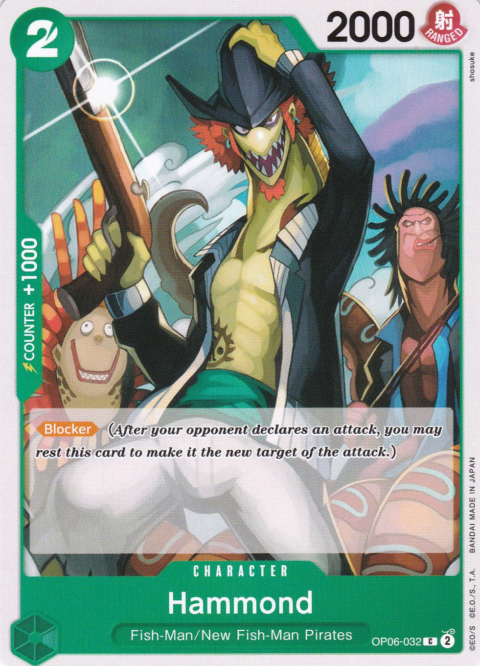 Hammond (OP06-032) - Common - Wings of the Captain