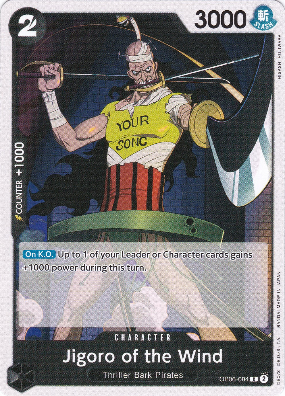 Jigoro of the Wind (OP06-084) - Common - Wings of the Captain