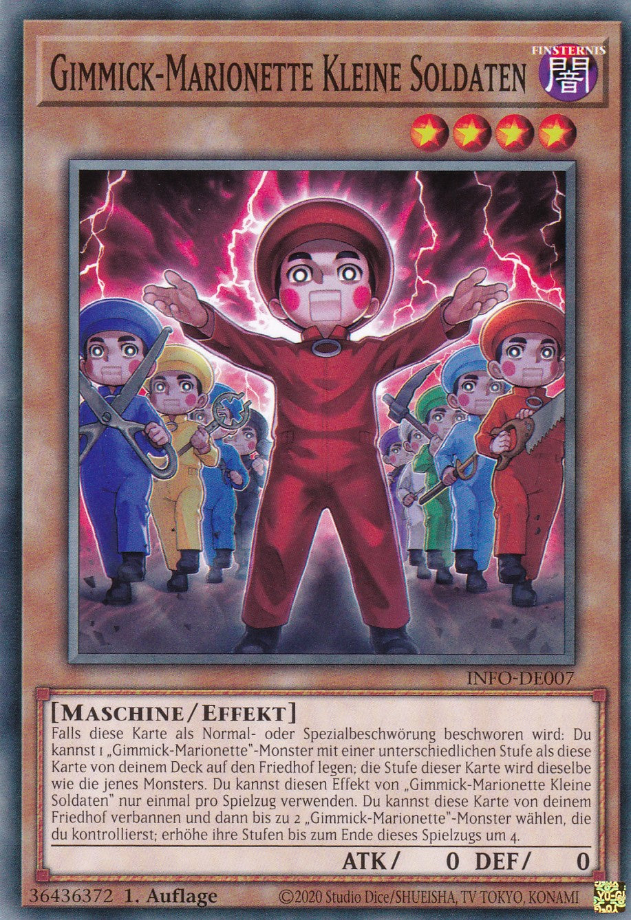 Gimmick-Marionette Kleine Soldaten - INFO-DE007 - Common - Deutsch - 1. Auflage - The Infinite Forbidden