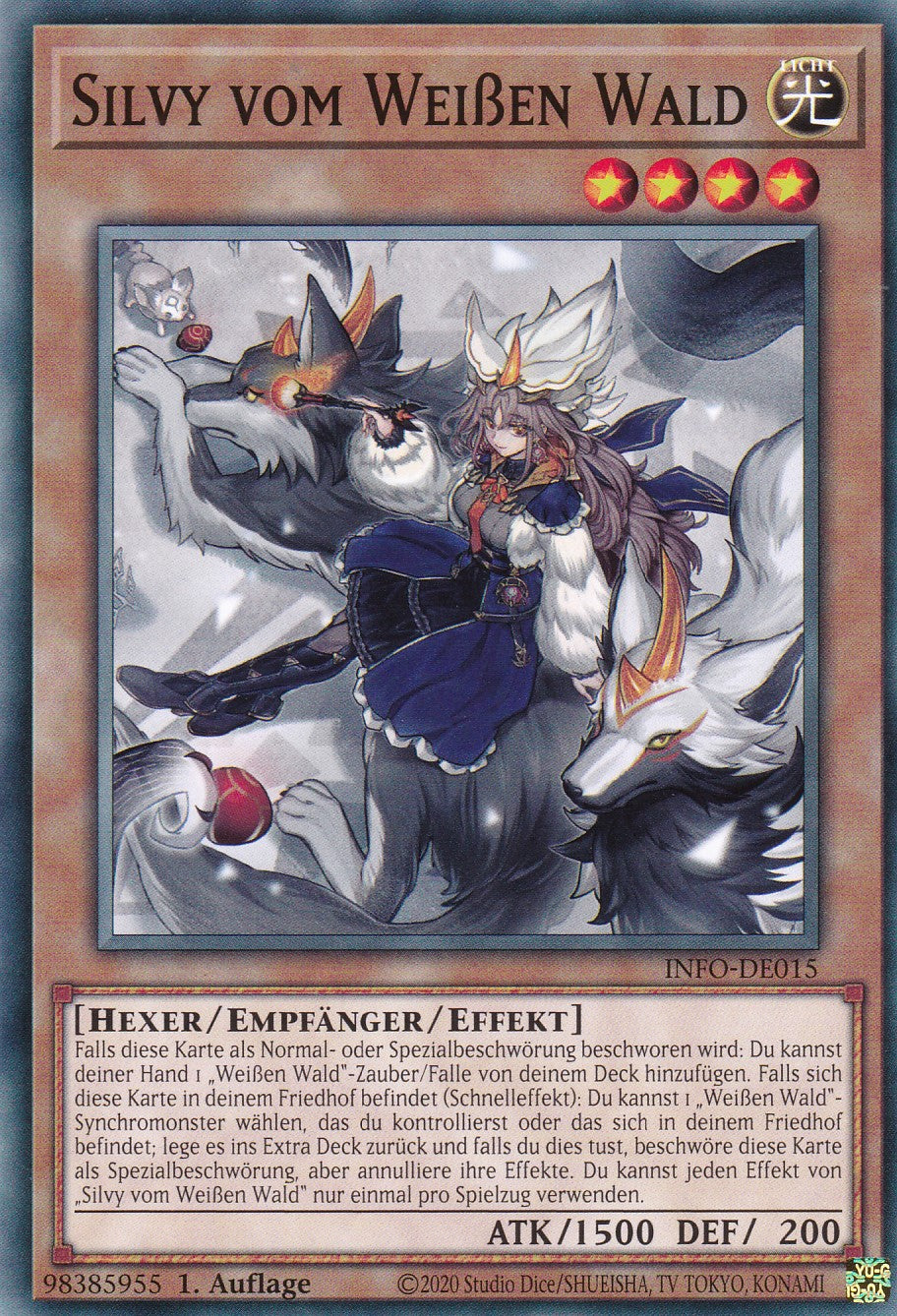 Silvy vom Weißen Wald - INFO-DE015 - Common - Deutsch - 1. Auflage - The Infinite Forbidden