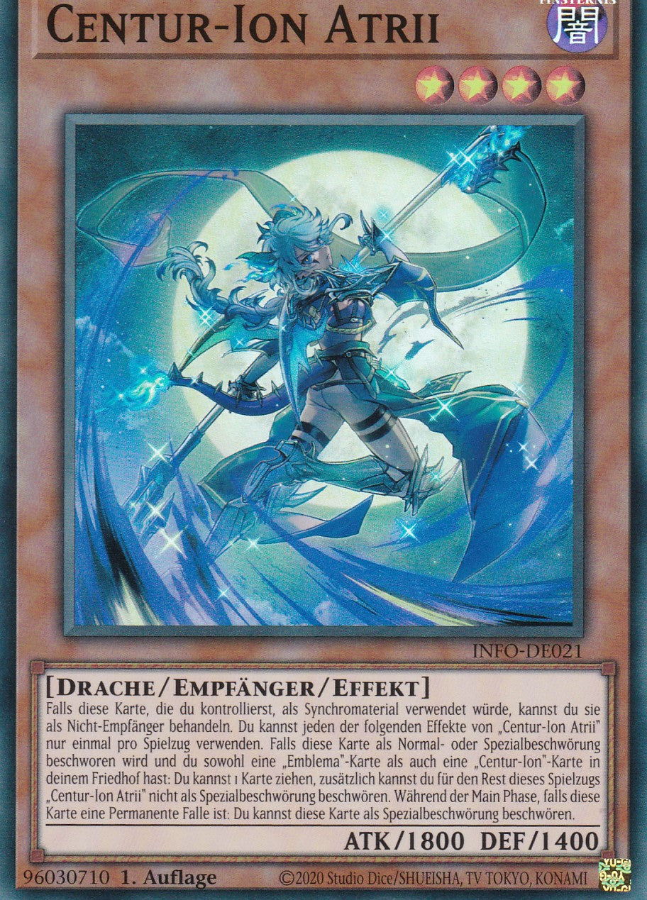 Centur-Ion Atrii - INFO-DE021 - Super Rare - Deutsch - 1. Auflage - The Infinite Forbidden