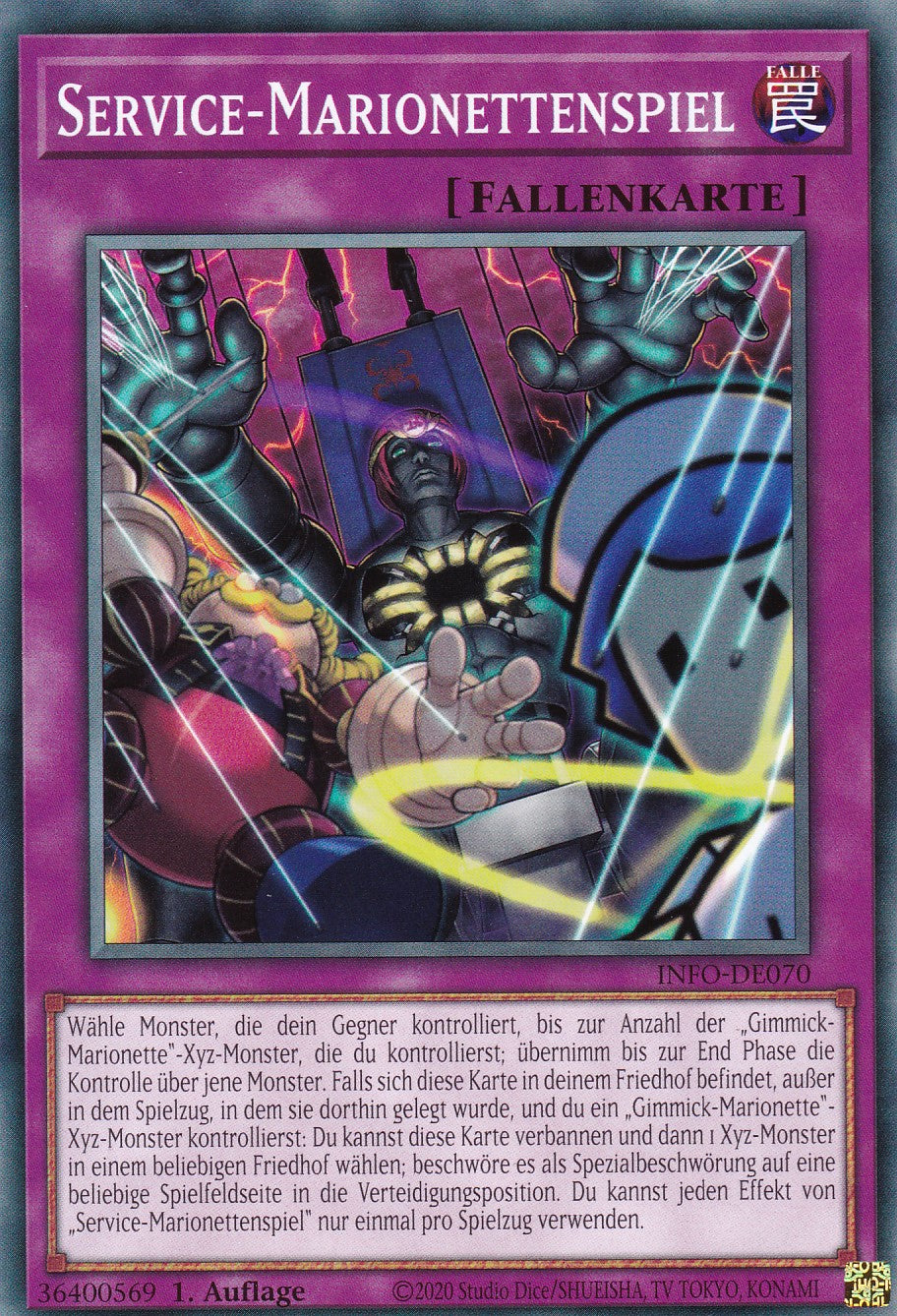 Service-Marionettenspiel - INFO-DE070 - Common - Deutsch - 1. Auflage - The Infinite Forbidden