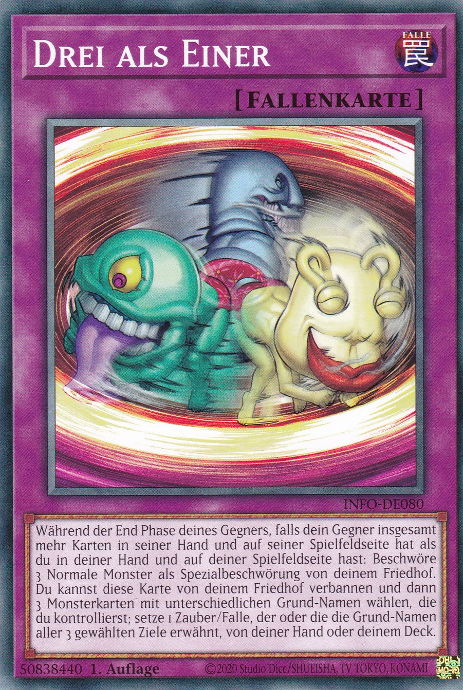 Drei als Einer - INFO-DE080 - Common - Deutsch - 1. Auflage - The Infinite Forbidden