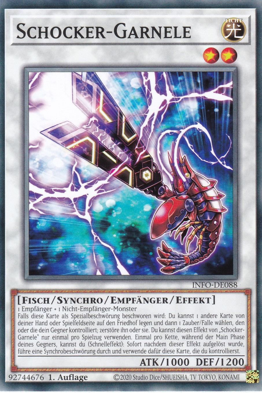 Schocker-Garnele - INFO-DE088 - Common - Deutsch - 1. Auflage - The Infinite Forbidden