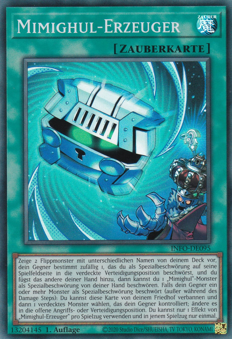 Mimighul-Erzeuger - INFO-DE095 - Super Rare - Deutsch - 1. Auflage - The Infinite Forbidden