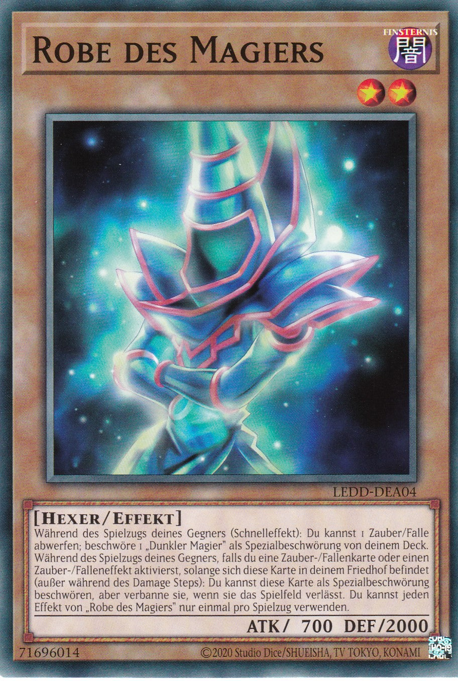 Robe des Magiers - LEDD-DEA04 - Common - Deutsch - Unlimitierte Auflage - Legendary Dragon Decks