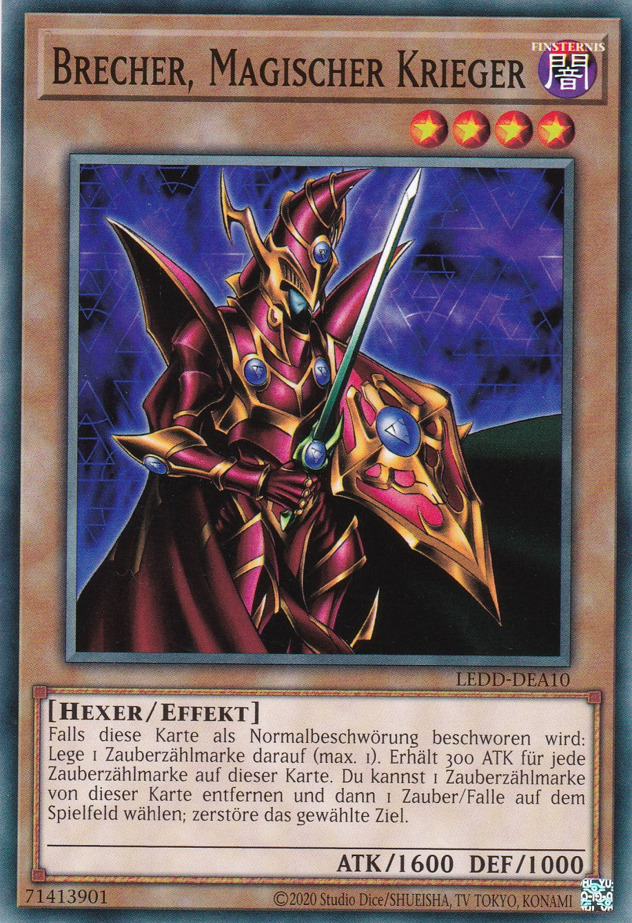 Brecher, Magischer Krieger - LEDD-DEA10 - Common - Deutsch - Unlimitierte Auflage - Legendary Dragon Decks