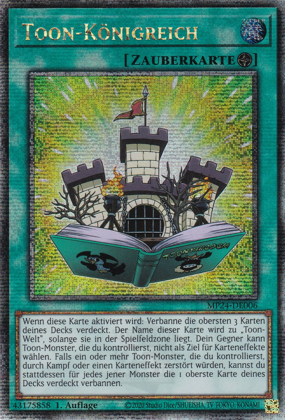 Toon-Königreich - MP24-DE006 - Quarter Century Secret Rare - Deutsch - 1. Auflage - 25th Anniversary Tin: Dueling Mirrores
