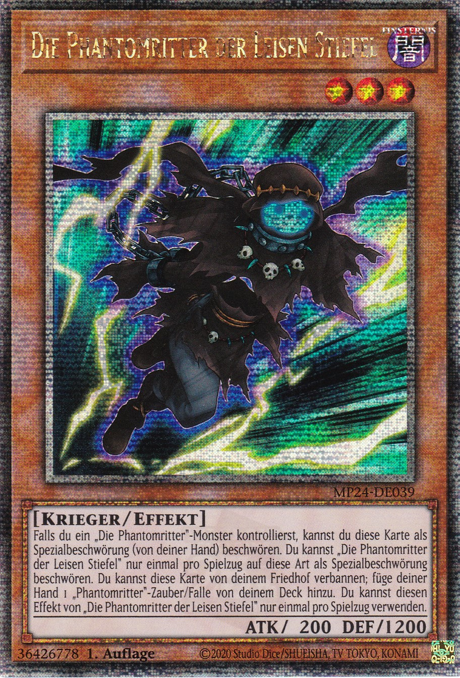 Die Phantomritter der Leisen Stiefel - MP24-DE039 - Quarter Century Secret Rare - Deutsch - 1. Auflage - 25th Anniversary Tin: Dueling Mirrores