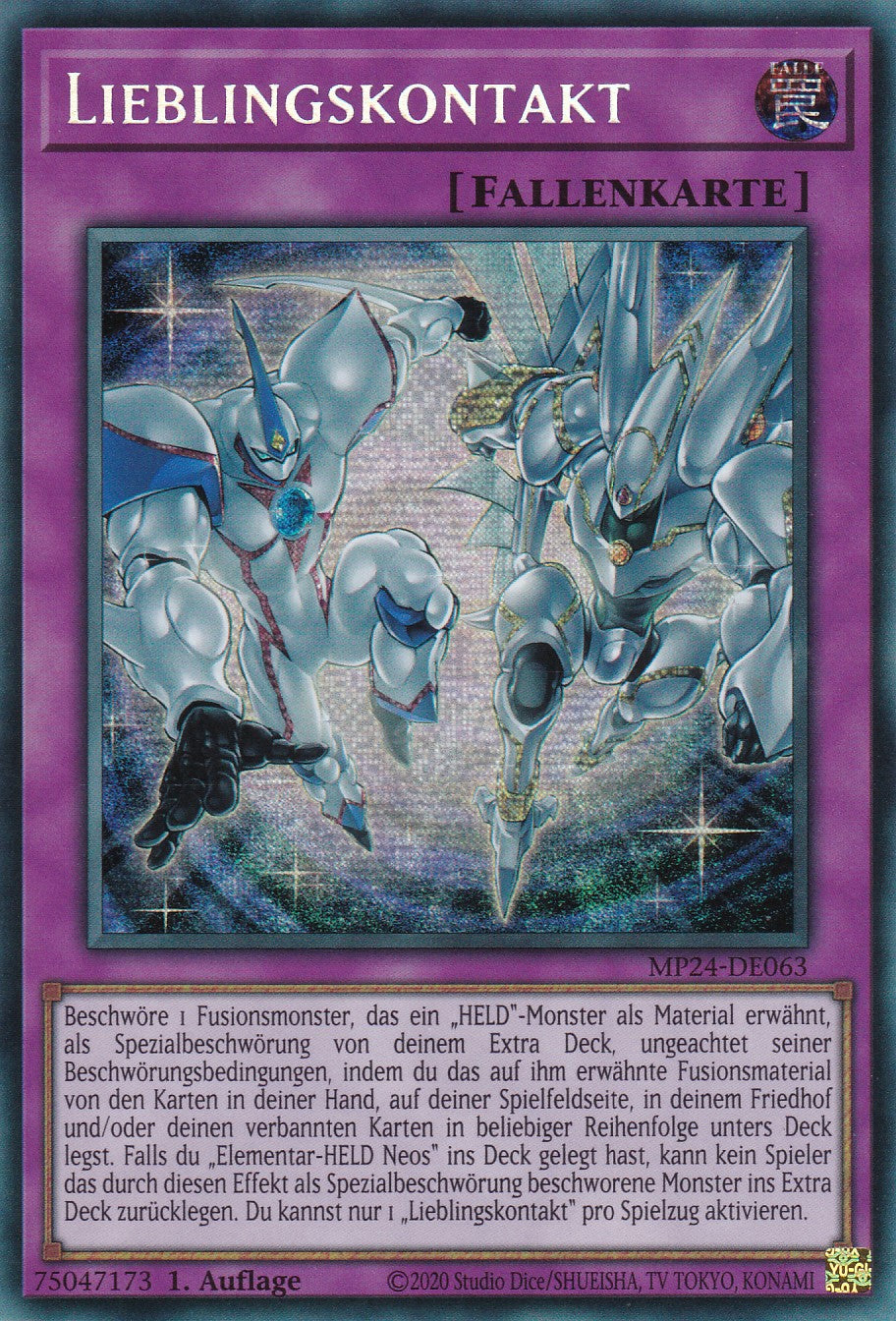 Lieblingskontakt - MP24-DE063 - Secret Rare - Deutsch - 1. Auflage - 25th Anniversary Tin: Dueling Mirrores