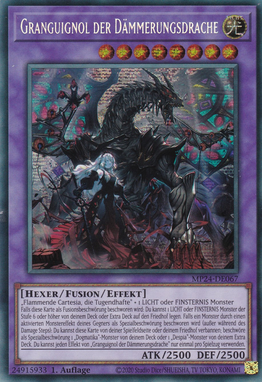 Granguignol der Dämmerungsdrache - MP24-DE067 - Secret Rare - Deutsch - 1. Auflage - 25th Anniversary Tin: Dueling Mirrores