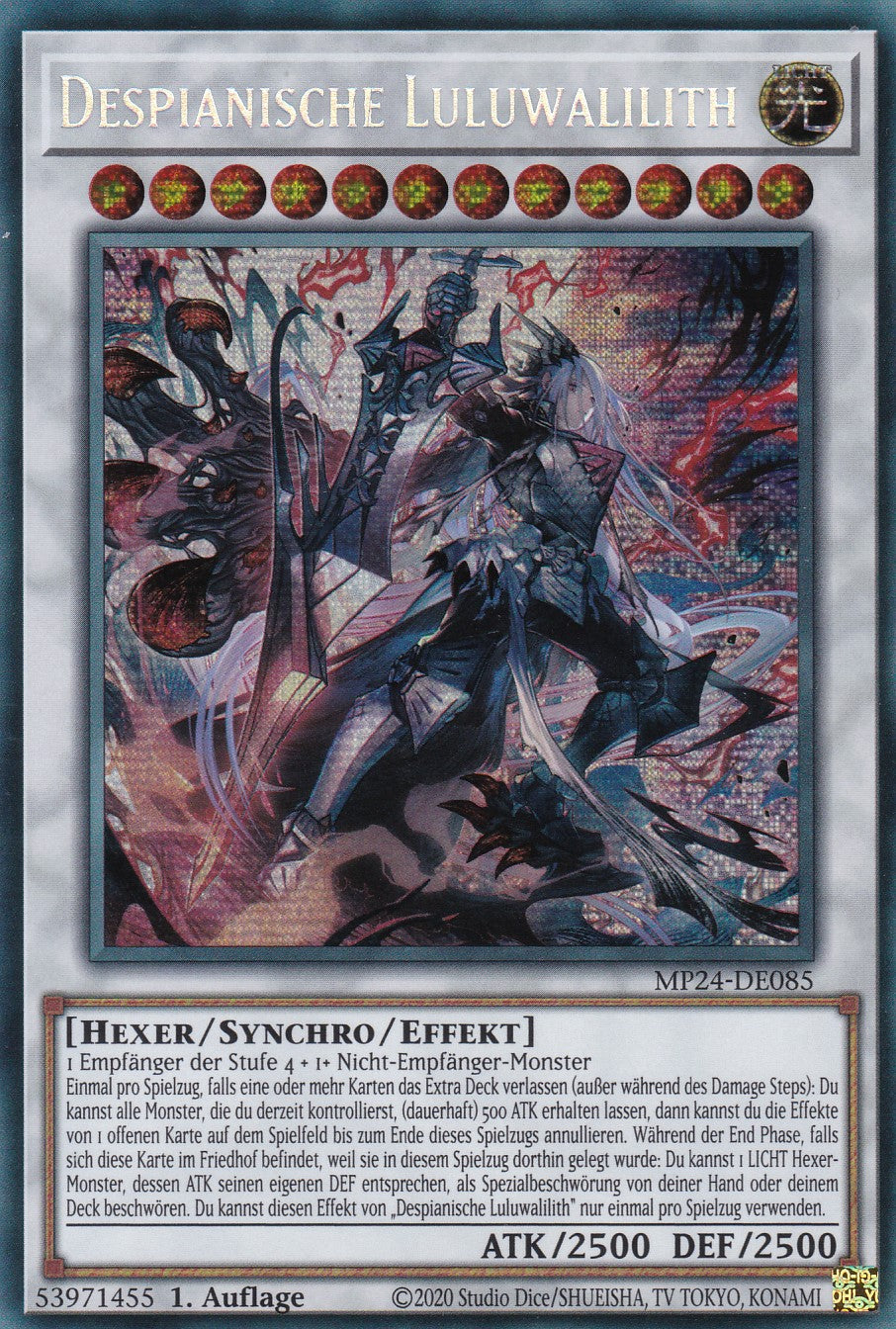 Despianische Luluwalilith - MP24-DE085 - Secret Rare - Deutsch - 1. Auflage - 25th Anniversary Tin: Dueling Mirrores