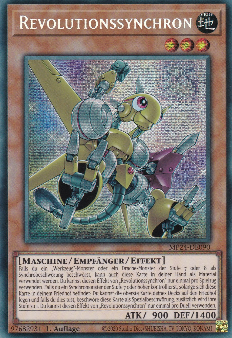 Revolutionssynchron - MP24-DE090 - Secret Rare - Deutsch - 1. Auflage - 25th Anniversary Tin: Dueling Mirrores