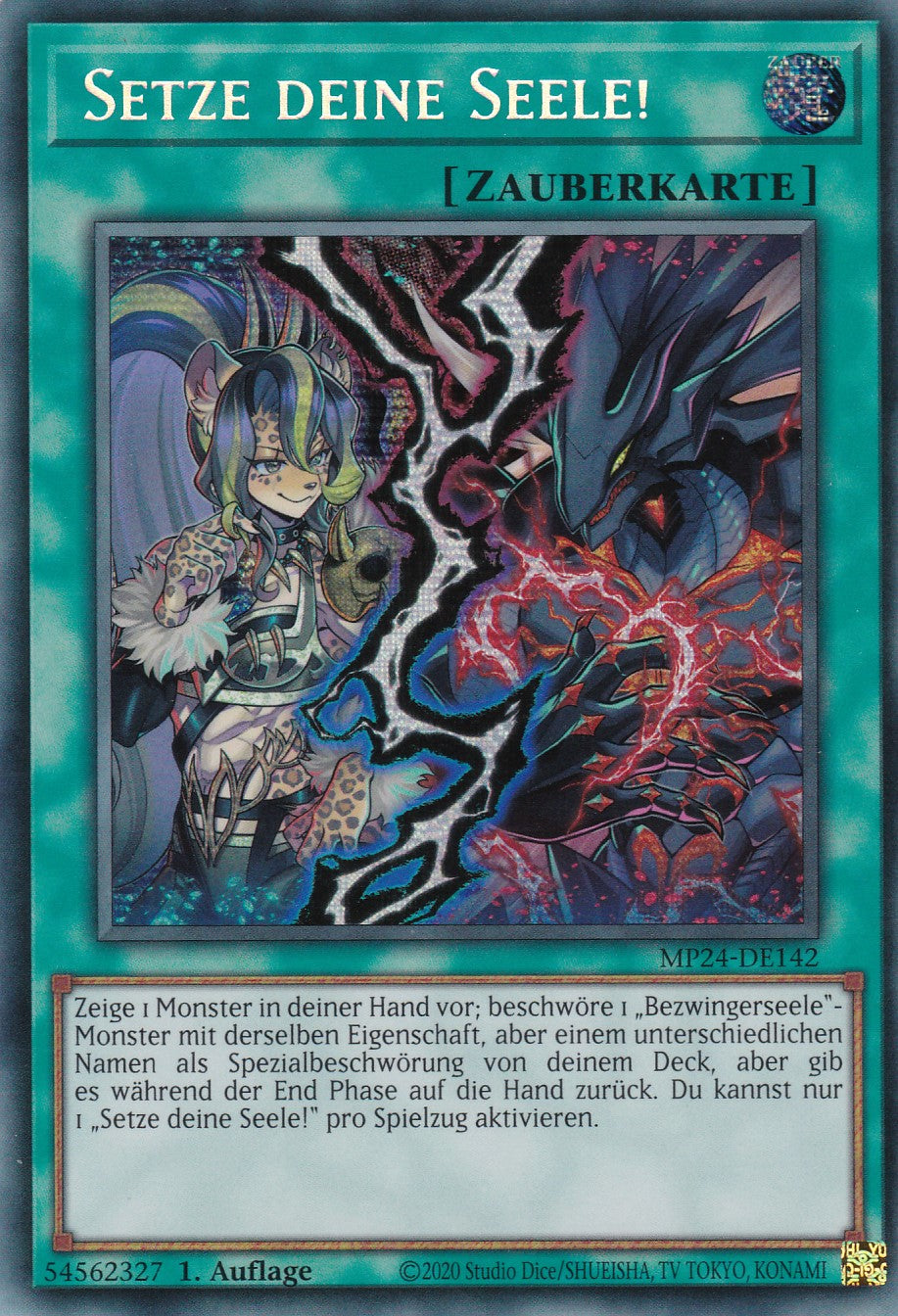 Setze deine Seele! - MP24-DE142 - Secret Rare - Deutsch - 1. Auflage - 25th Anniversary Tin: Dueling Mirrores