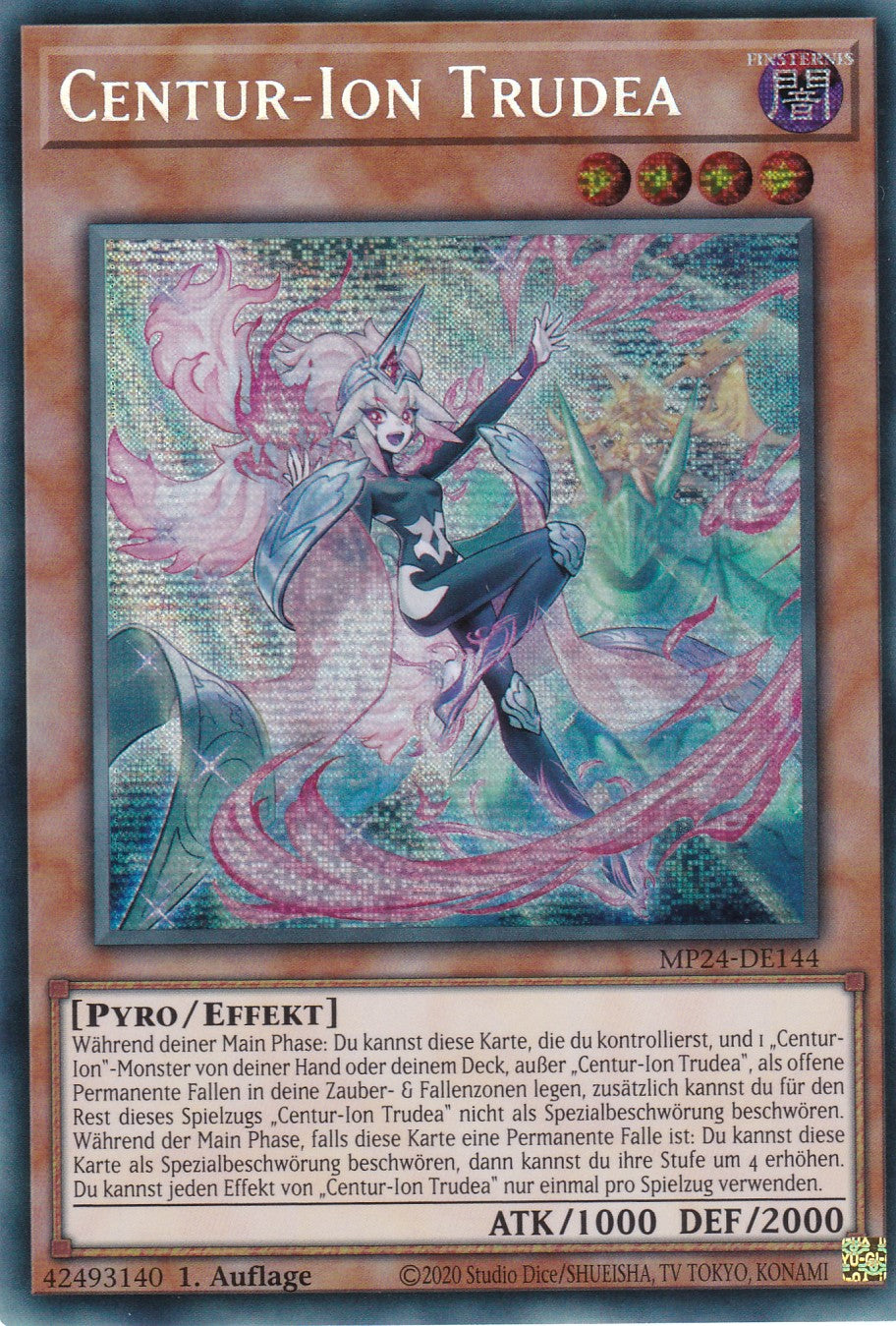 Centur-Ion Trudea - MP24-DE144 - Secret Rare - Deutsch - 1. Auflage - 25th Anniversary Tin: Dueling Mirrores
