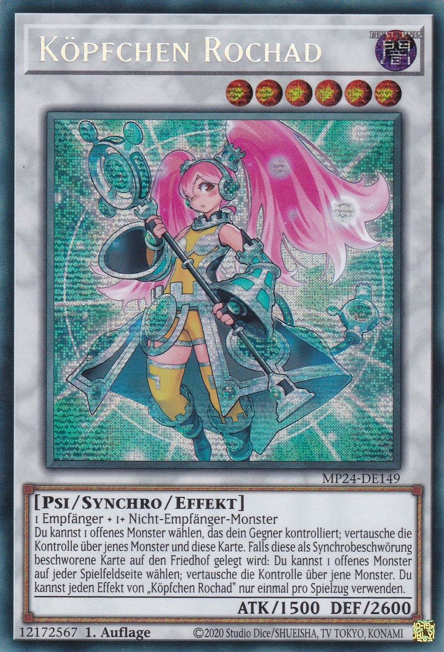 Köpfchen Rochad - MP24-DE149 - Secret Rare - Deutsch - 1. Auflage - 25th Anniversary Tin: Dueling Mirrores