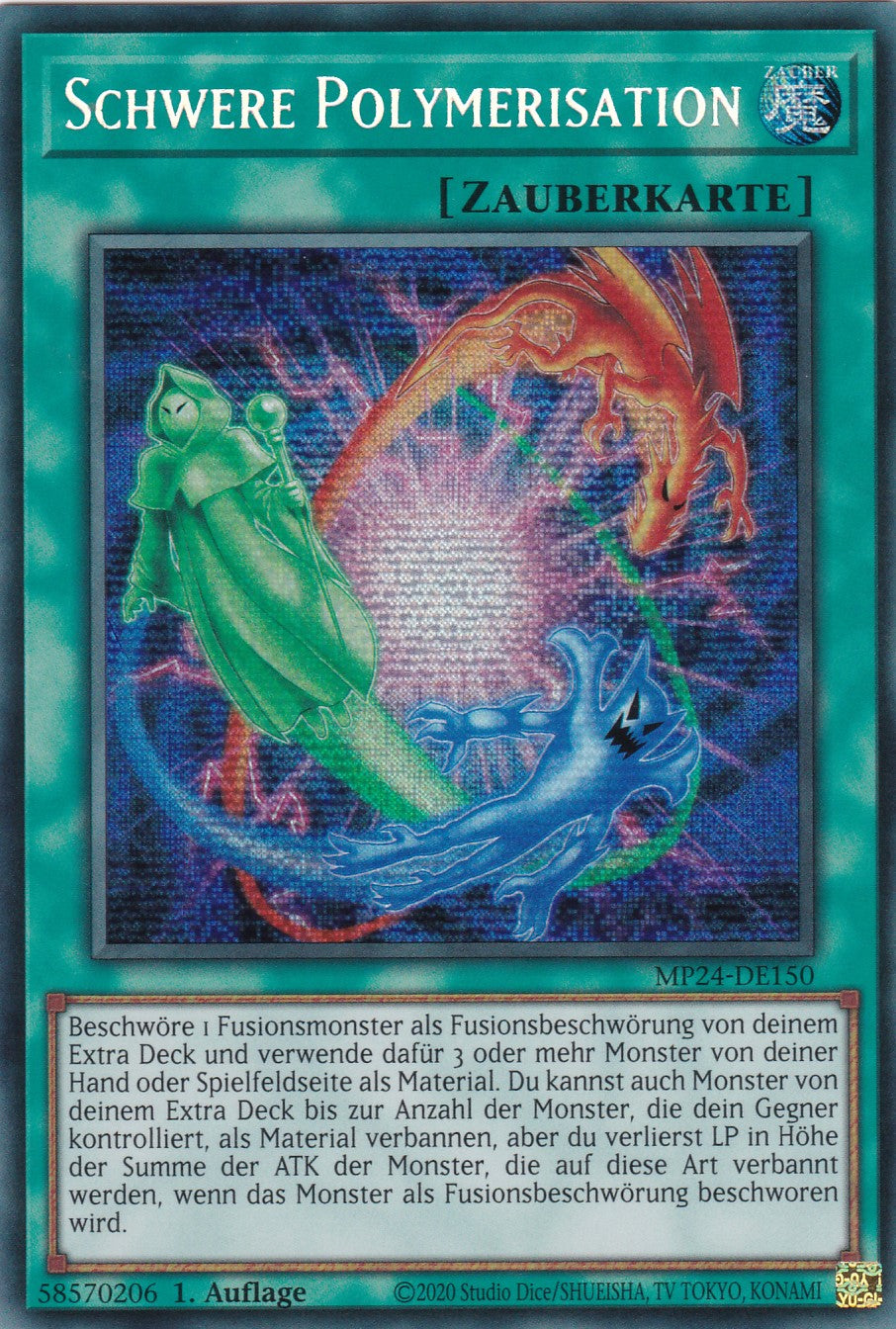 Schwere Polymerisation - MP24-DE150 - Secret Rare - Deutsch - 1. Auflage - 25th Anniversary Tin: Dueling Mirrores