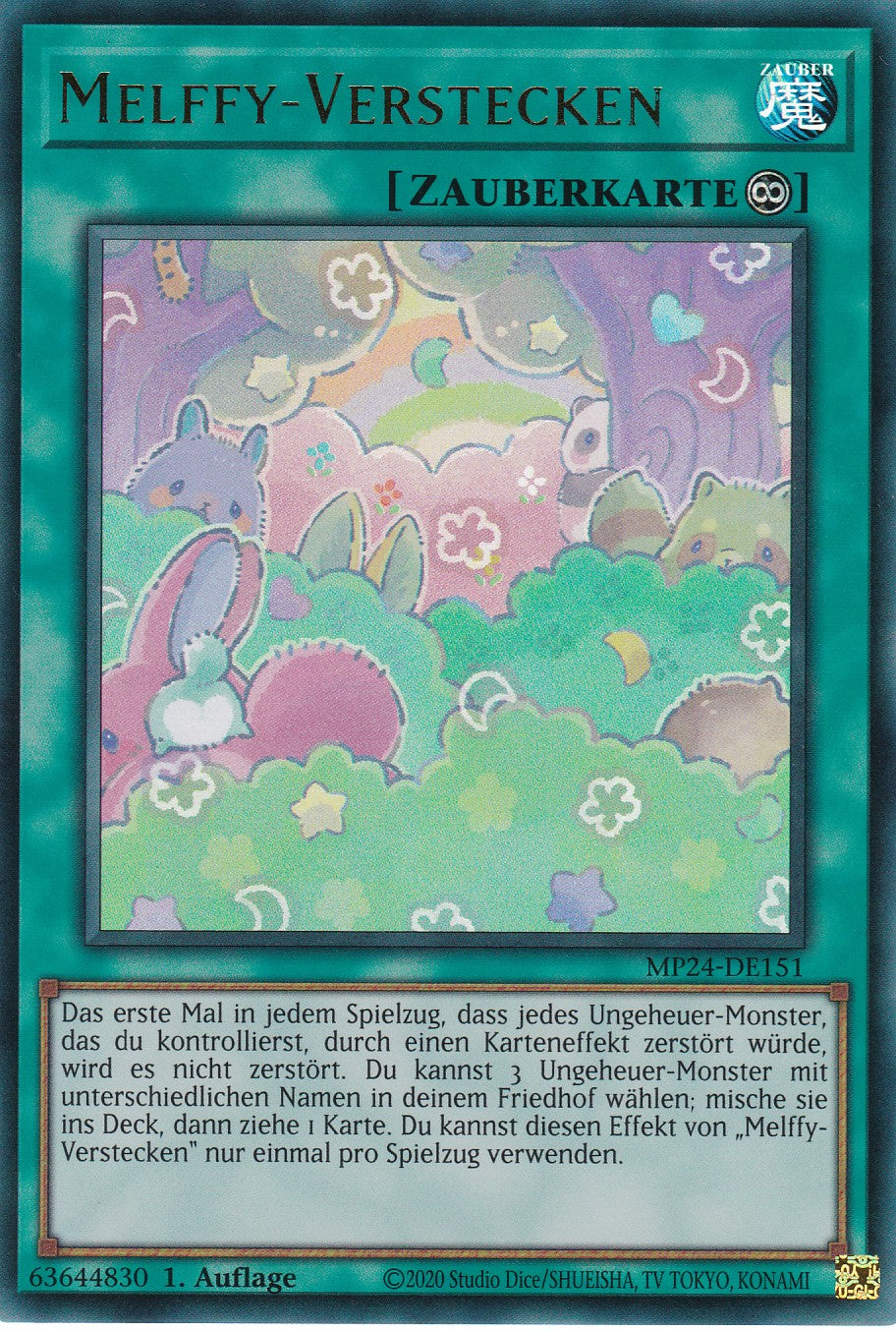 Melffy-Verstecken - MP24-DE151 - Ultra Rare - Deutsch - 1. Auflage - 25th Anniversary Tin: Dueling Mirrores