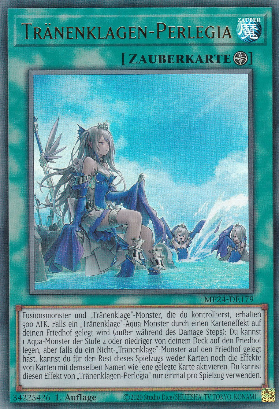 Tränenklagen-Perlegia - MP24-DE179 - Ultra Rare - Deutsch - 1. Auflage - 25th Anniversary Tin: Dueling Mirrores