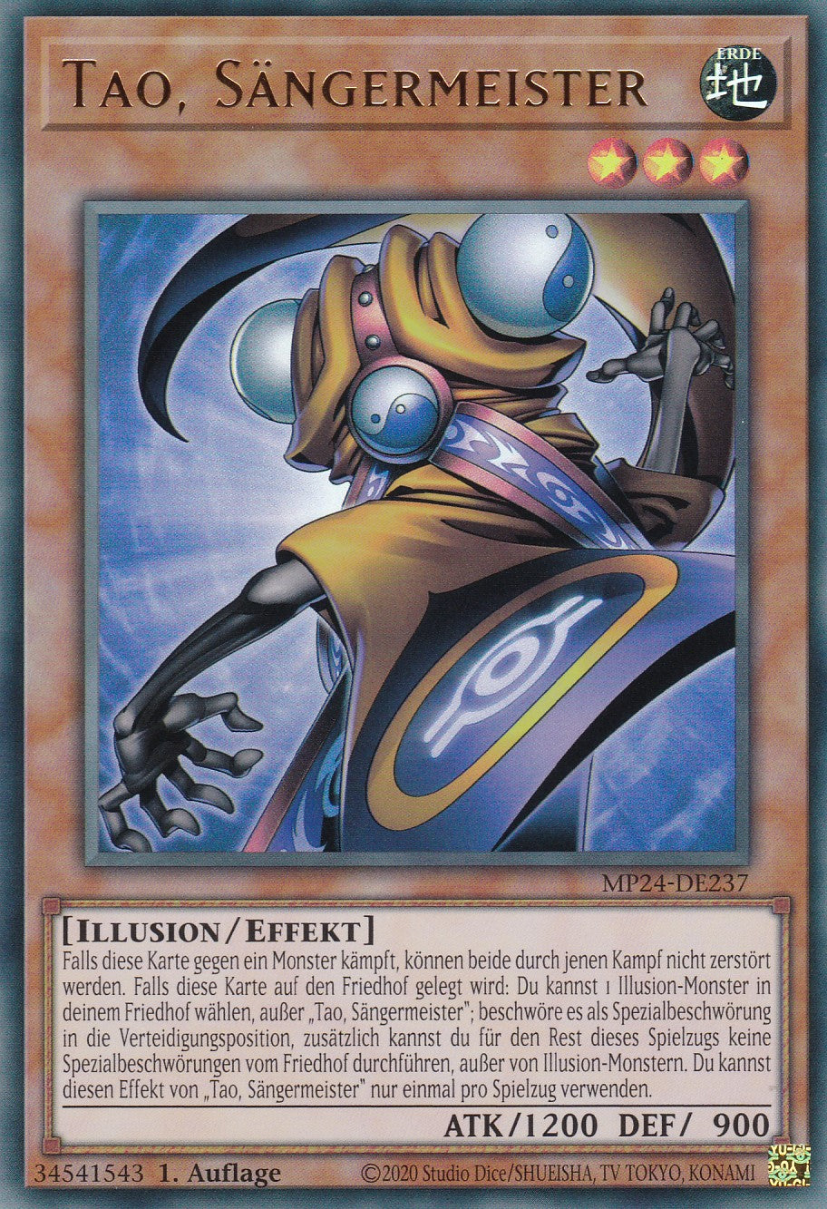 Tao, Sängermeister - MP24-DE237 - Ultra Rare - Deutsch - 1. Auflage - 25th Anniversary Tin: Dueling Mirrores