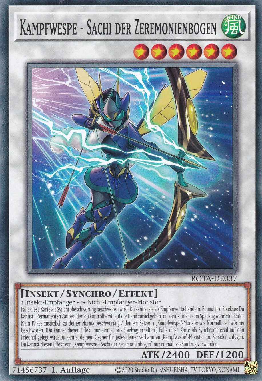 Kampfwespe - Sachi der Zeremonienbogen - ROTA-DE037 - Common - Deutsch - 1. Auflage - Rage of the Abyss