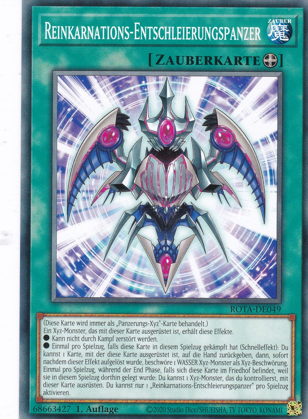 Reinkarnations-Entschleierungspanzer - ROTA-DE049 - Common - Deutsch - 1. Auflage - Rage of the Abyss