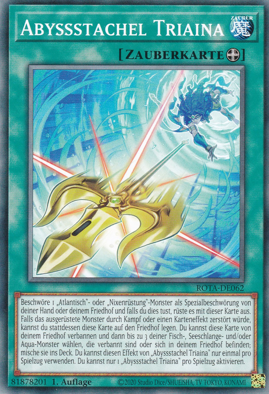 Abyssstachel Triaina - ROTA-DE062 - Common - Deutsch - 1. Auflage - Rage of the Abyss