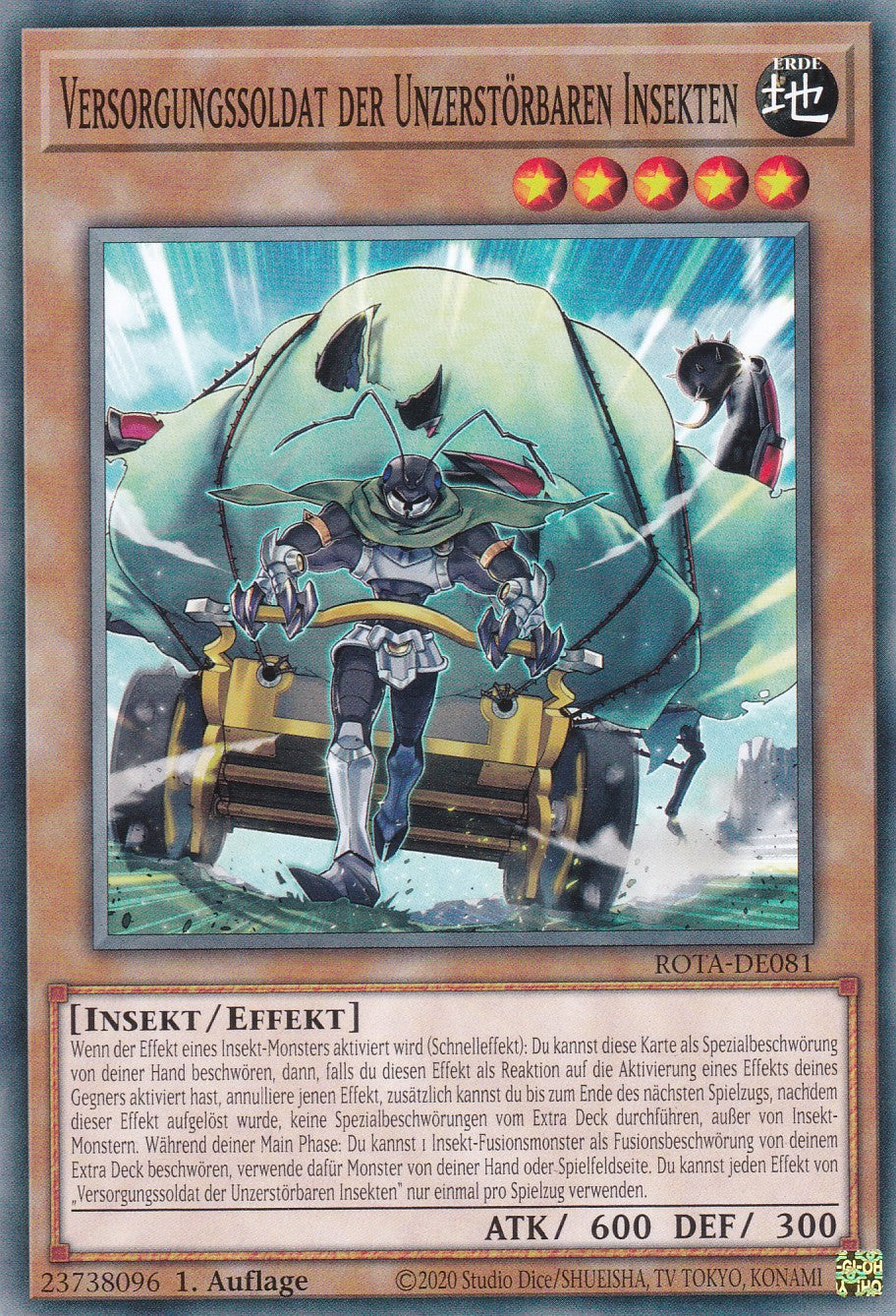Versorgungssoldat der Unzerstörbaren Insekten - ROTA-DE081 - Common - Deutsch - 1. Auflage - Rage of the Abyss