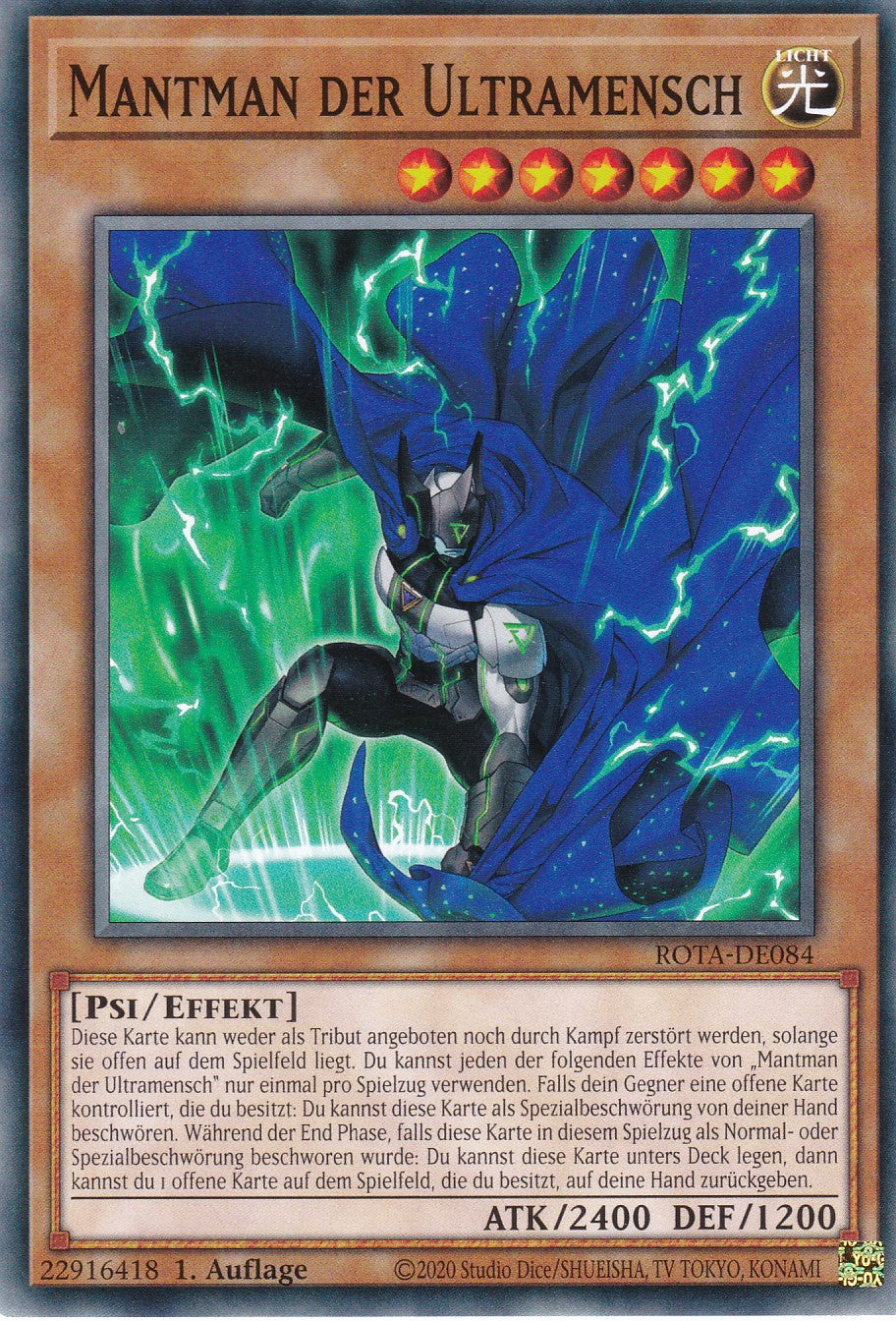 Mantman der Ultramensch - ROTA-DE084 - Common - Deutsch - 1. Auflage - Rage of the Abyss