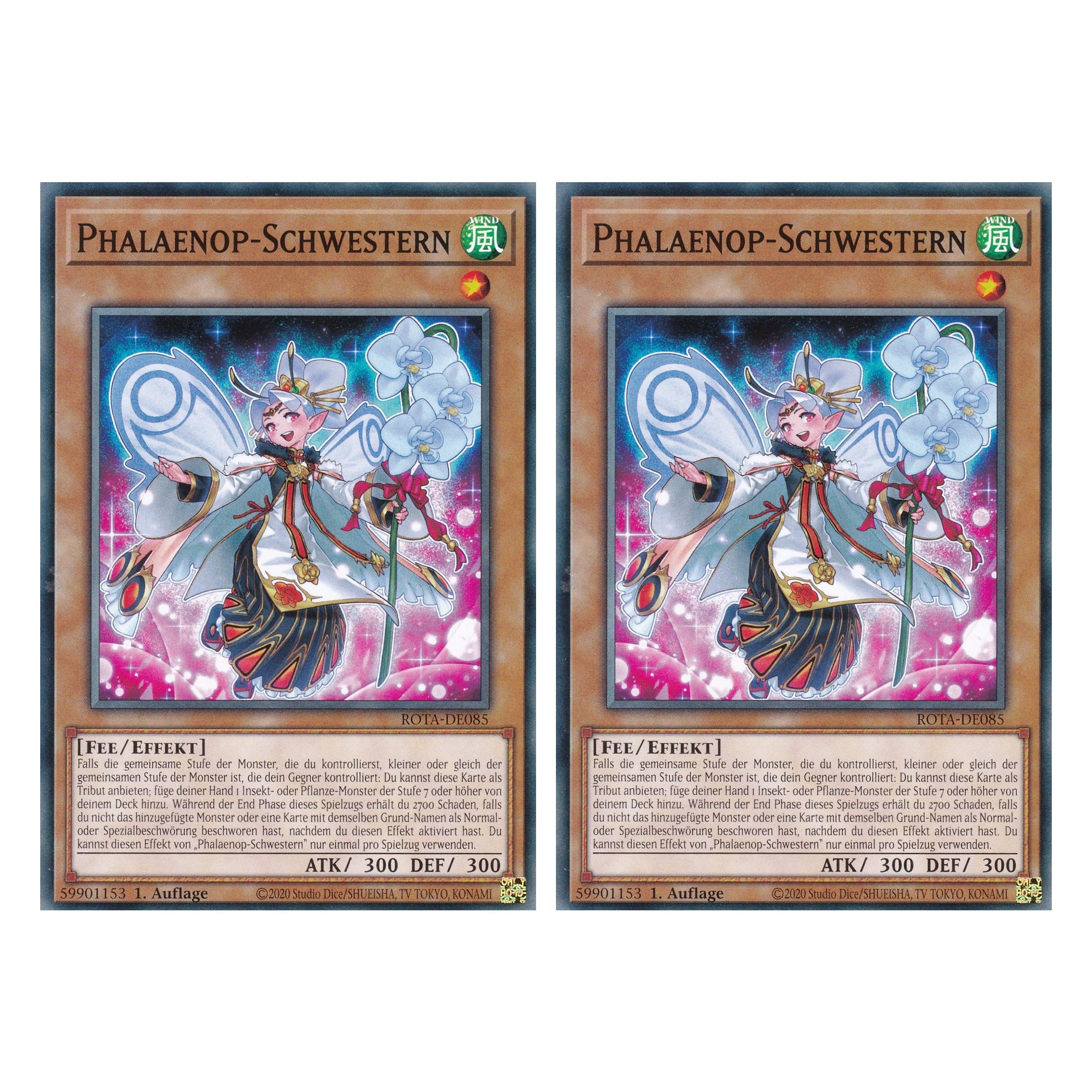 Phalaenop-Schwestern - ROTA-DE085 - Common - Deutsch - 1. Auflage - Rage of the Abyss - Duo Set (2 Stück) - Yu-Gi-Oh!
