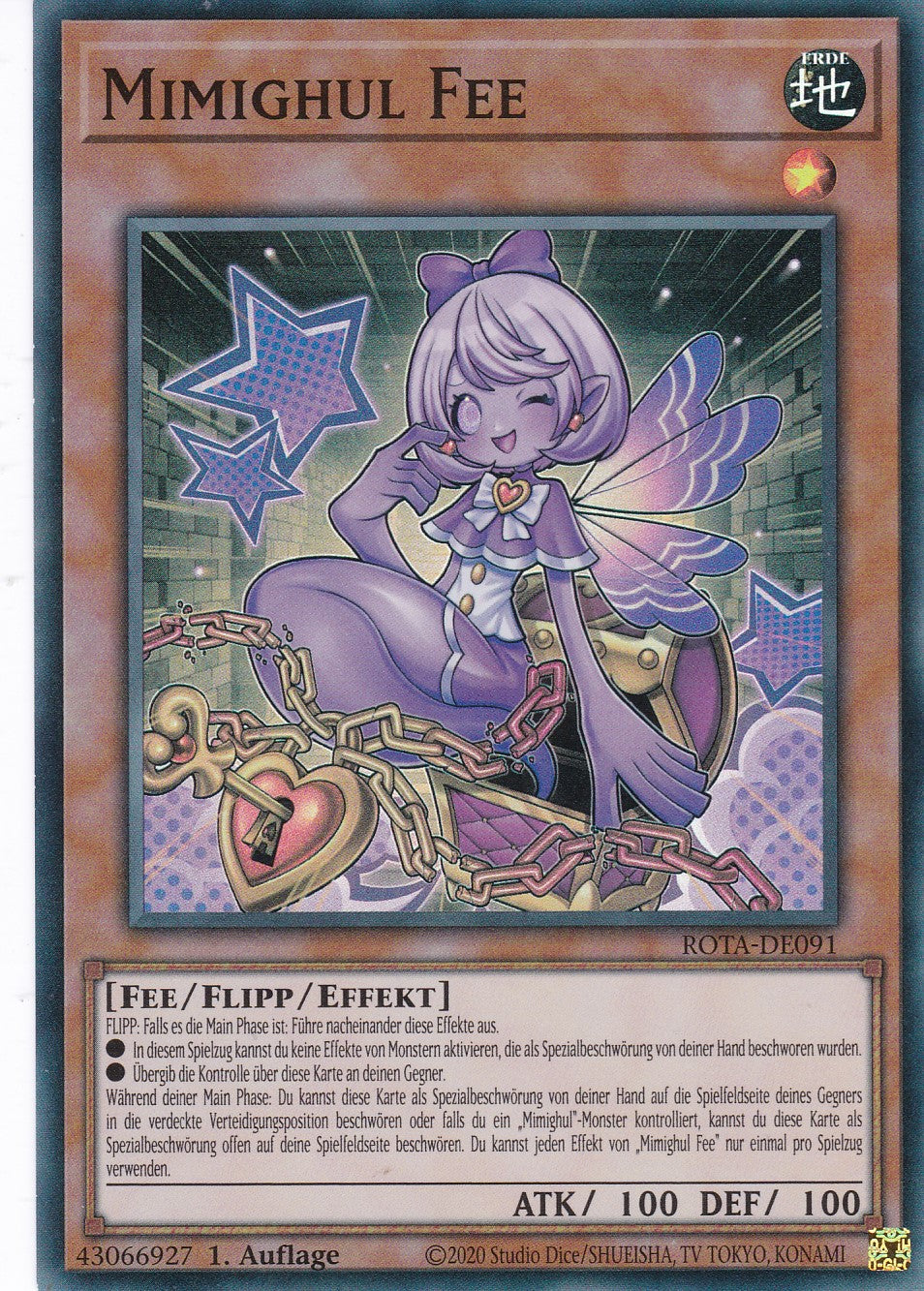 Mimighul Fee - ROTA-DE091 - Super Rare - Deutsch - 1. Auflage - Rage of the Abyss