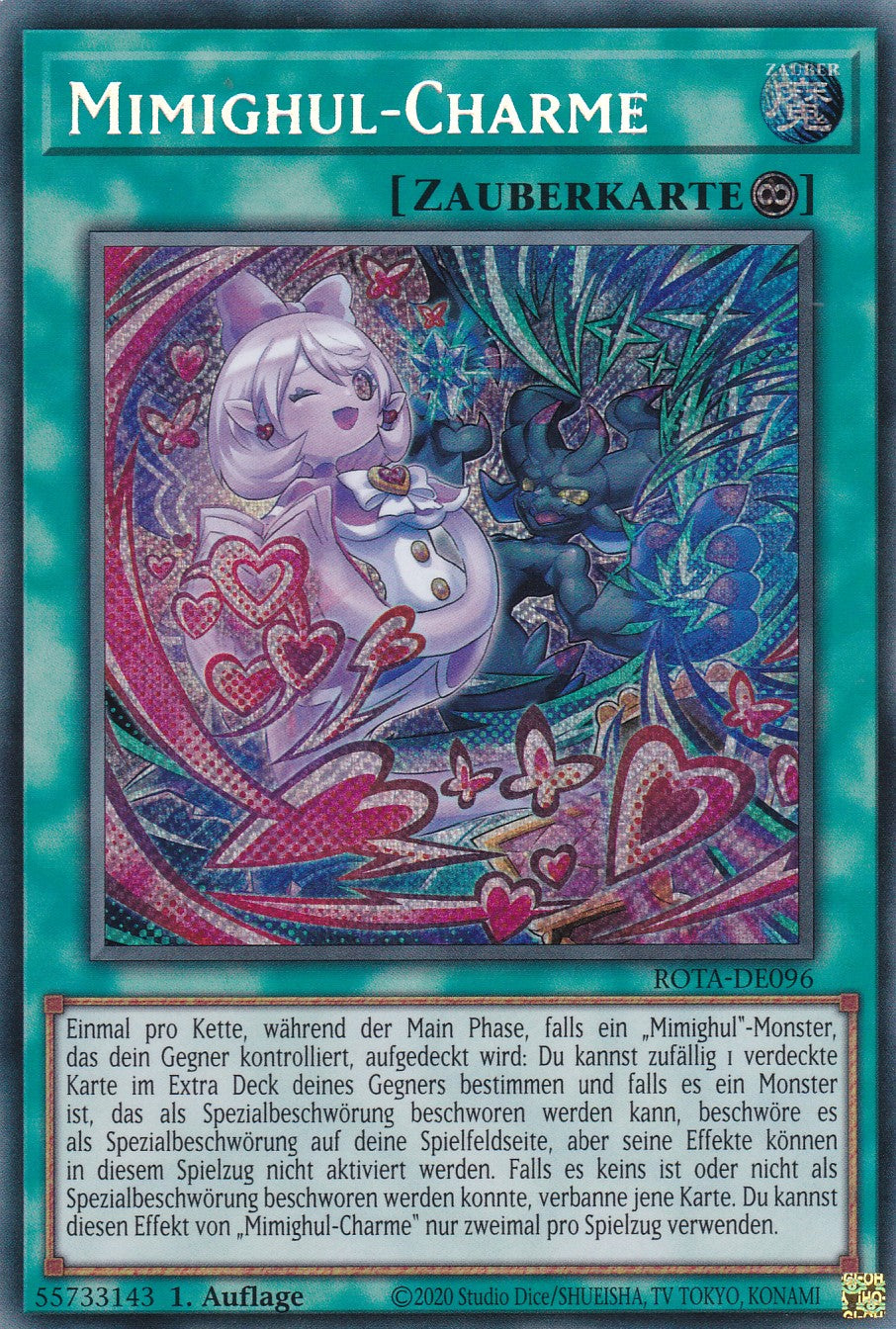 Mimighul-Charme - ROTA-DE096 - Secret Rare - Deutsch - 1. Auflage - Rage of the Abyss