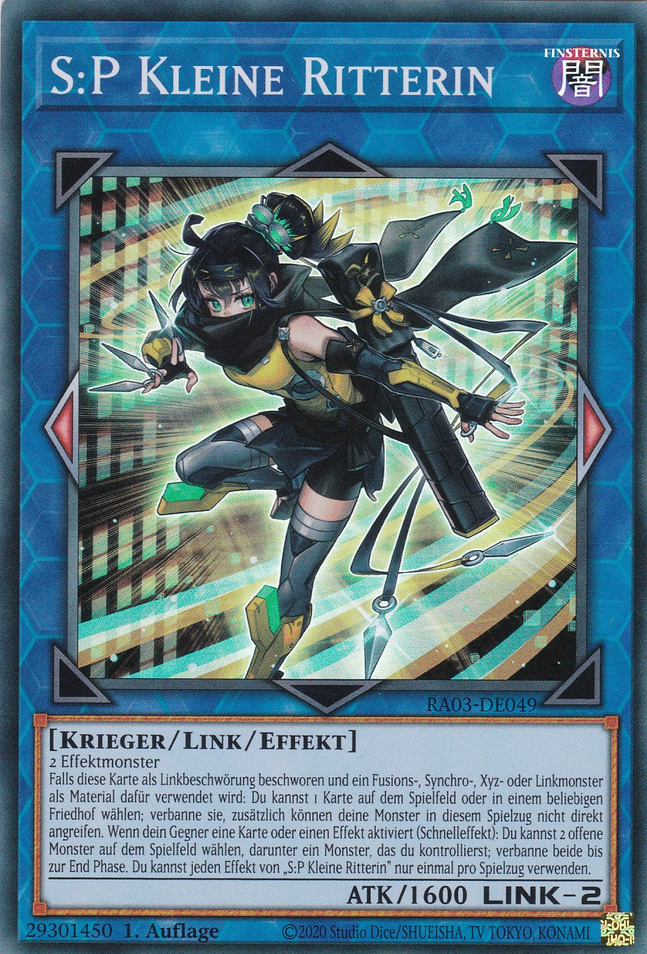 S:P Kleine Ritterin - RA03-DE049 - Super Rare - Deutsch - 1. Auflage - Quarter Century Bonanza