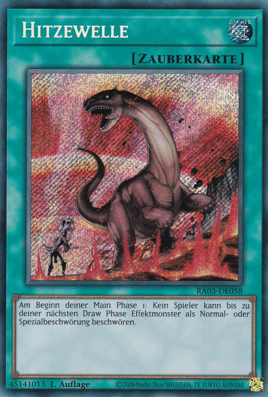 Hitzewelle - RA03-DE058 - Secret Rare - Deutsch - 1. Auflage - Quarter Century Bonanza