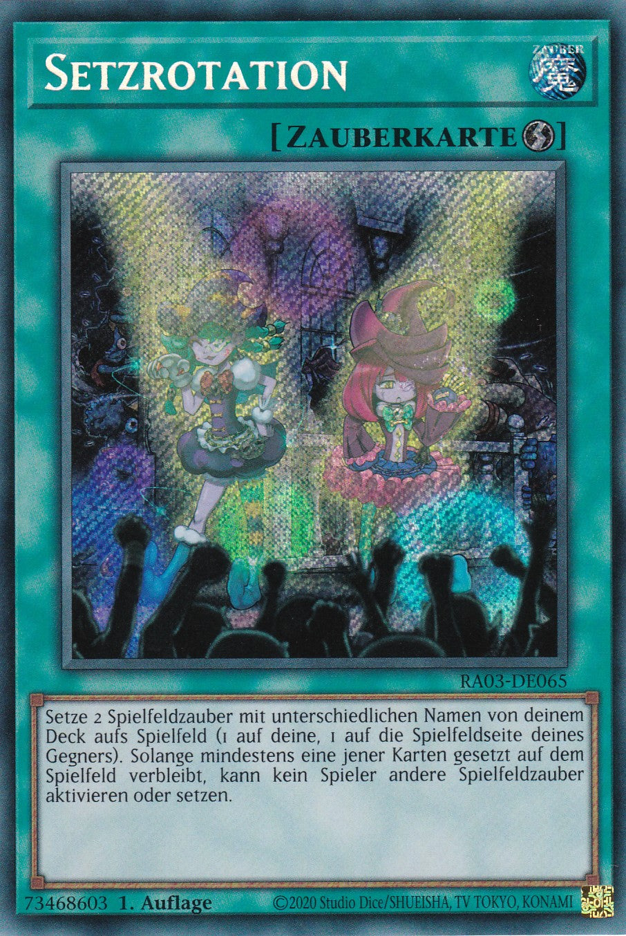 Setzrotation - RA03-DE065 - Secret Rare - Deutsch - 1. Auflage - Quarter Century Bonanza