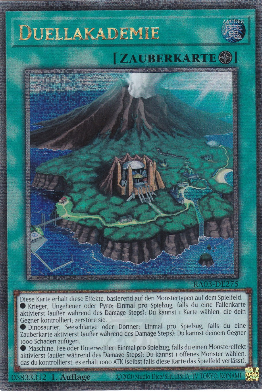 Duellakademie - RA03-DE275 - Quarter Century Secret Rare - Deutsch - 1. Auflage - Quarter Century Bonanza