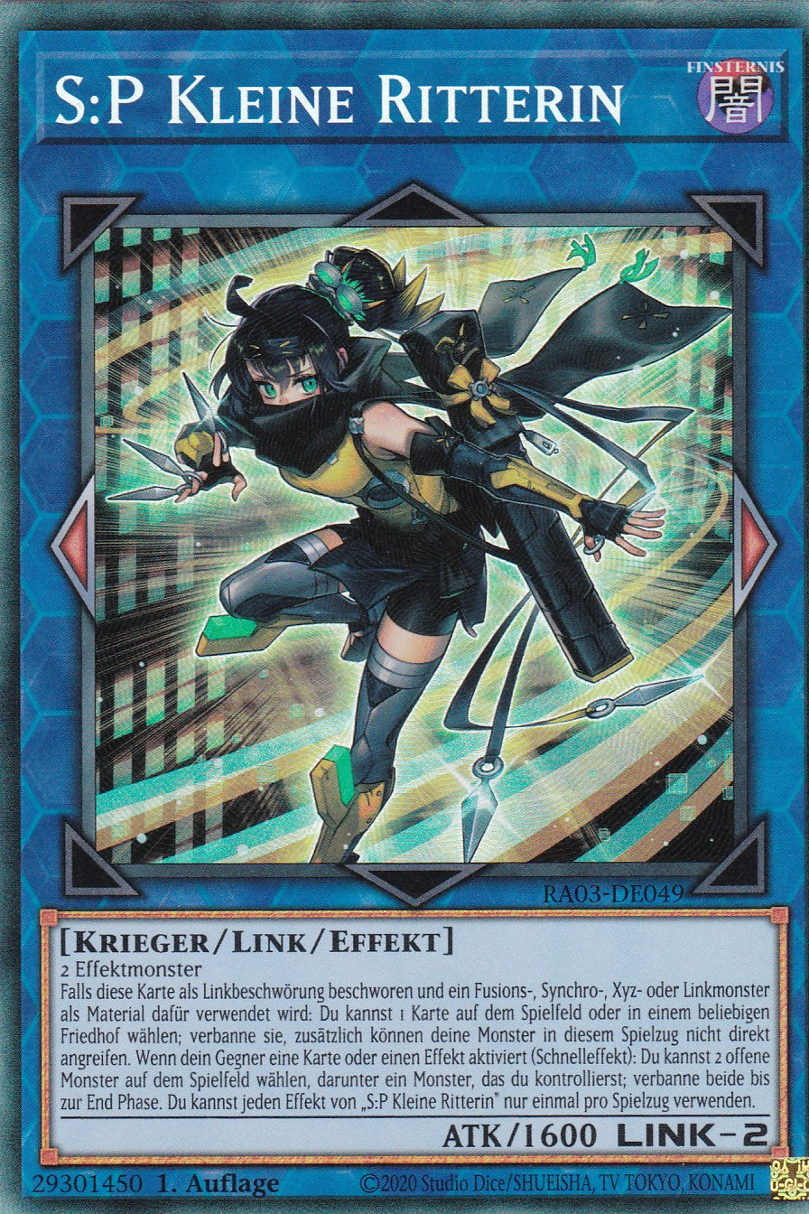 S:P Kleine Ritterin - RA03-DE049 - Collector Rare - Deutsch - 1. Auflage - Quarter Century Bonanza