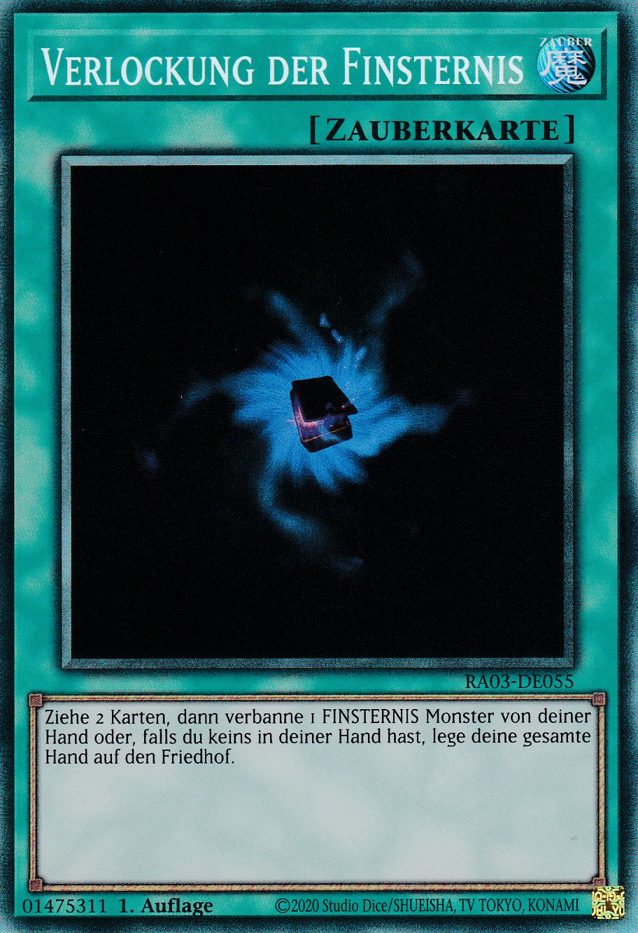 Verlockung der Finsternis - RA03-DE055 - Collector Rare - Deutsch - 1. Auflage - Quarter Century Bonanza