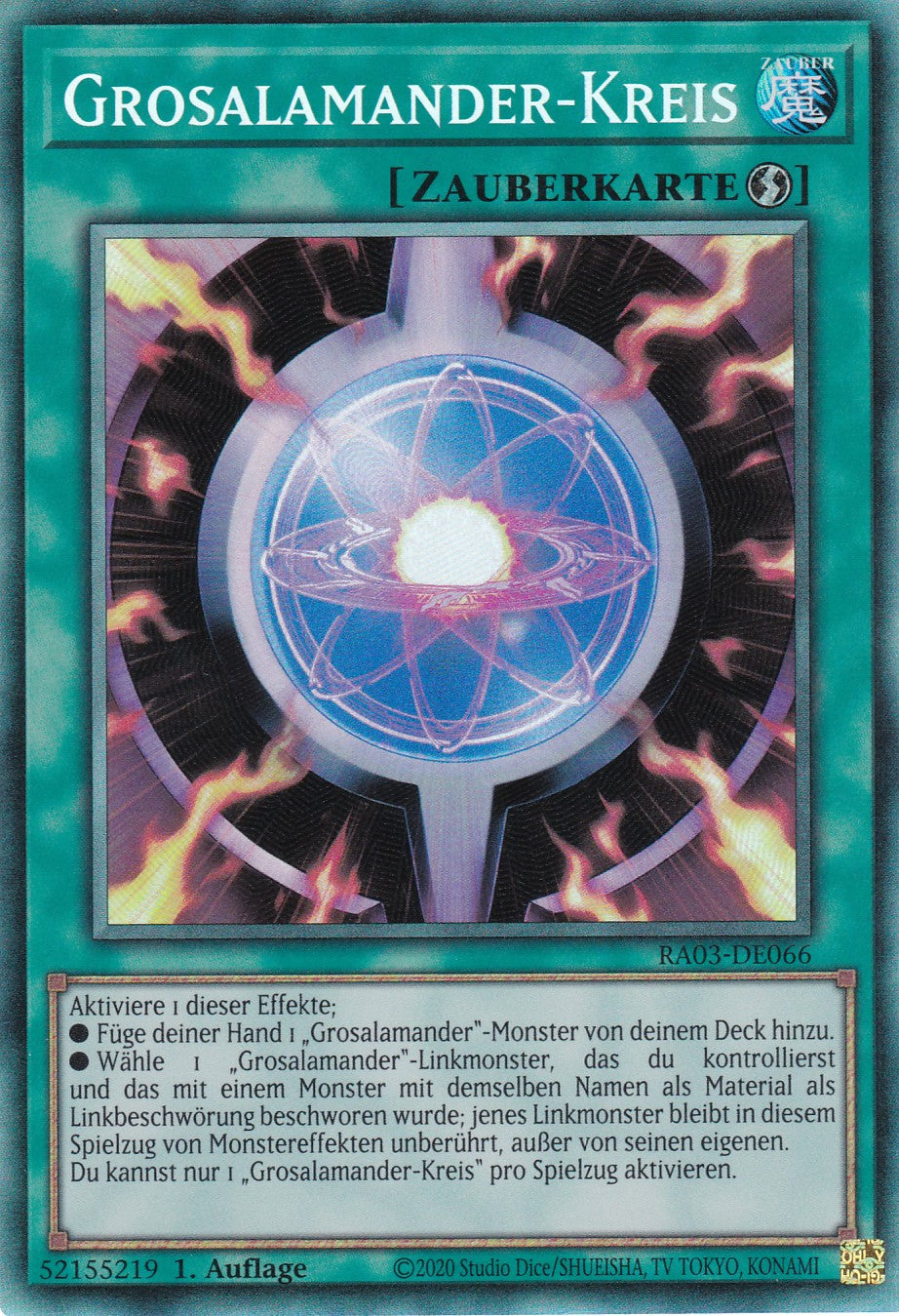 Grosalamander-Kreis - RA03-DE066 - Collector Rare - Deutsch - 1. Auflage - Quarter Century Bonanza