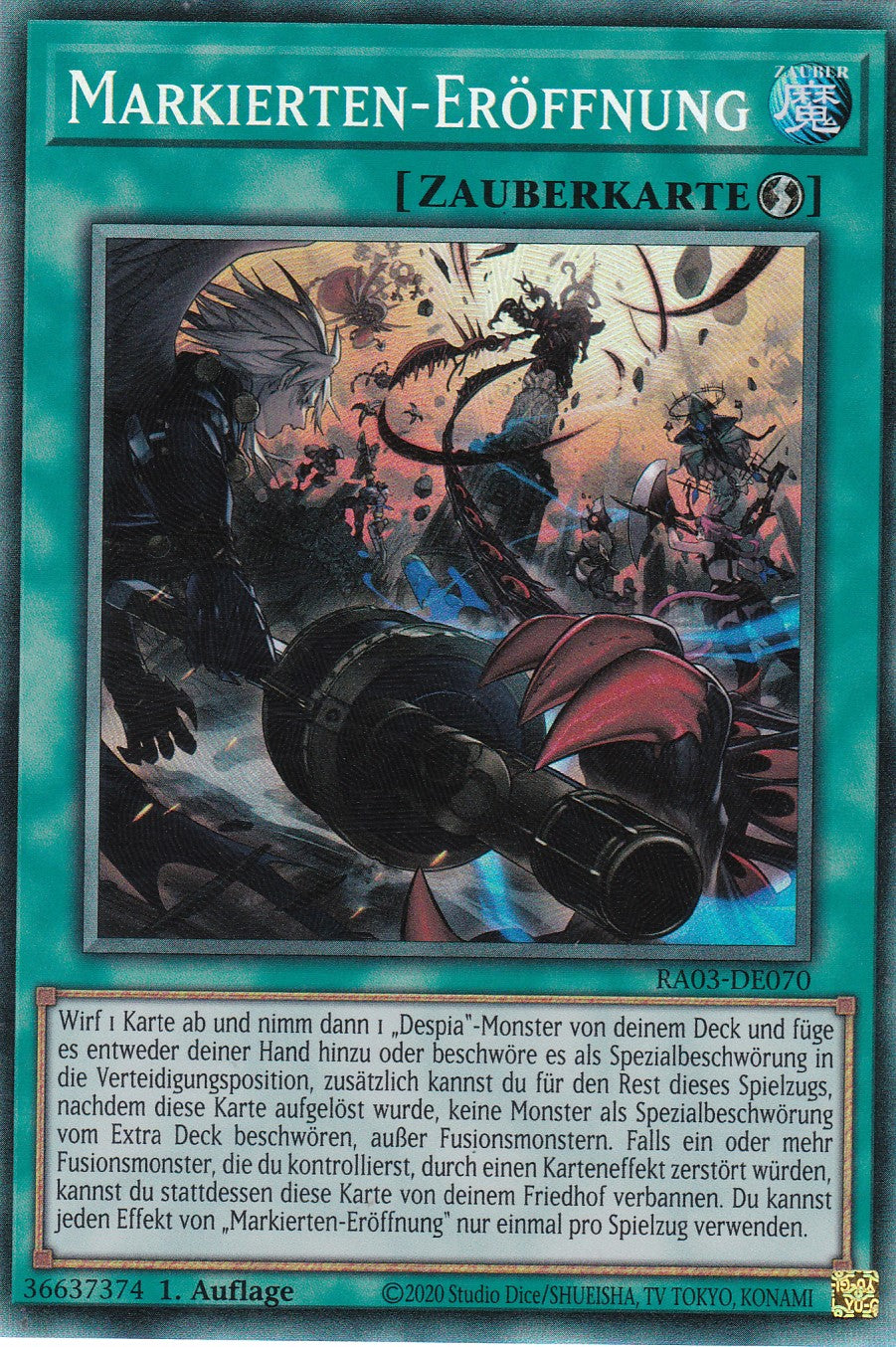 Markierten-Eröffnung - RA03-DE070 - Collector Rare - Deutsch - 1. Auflage - Quarter Century Bonanza