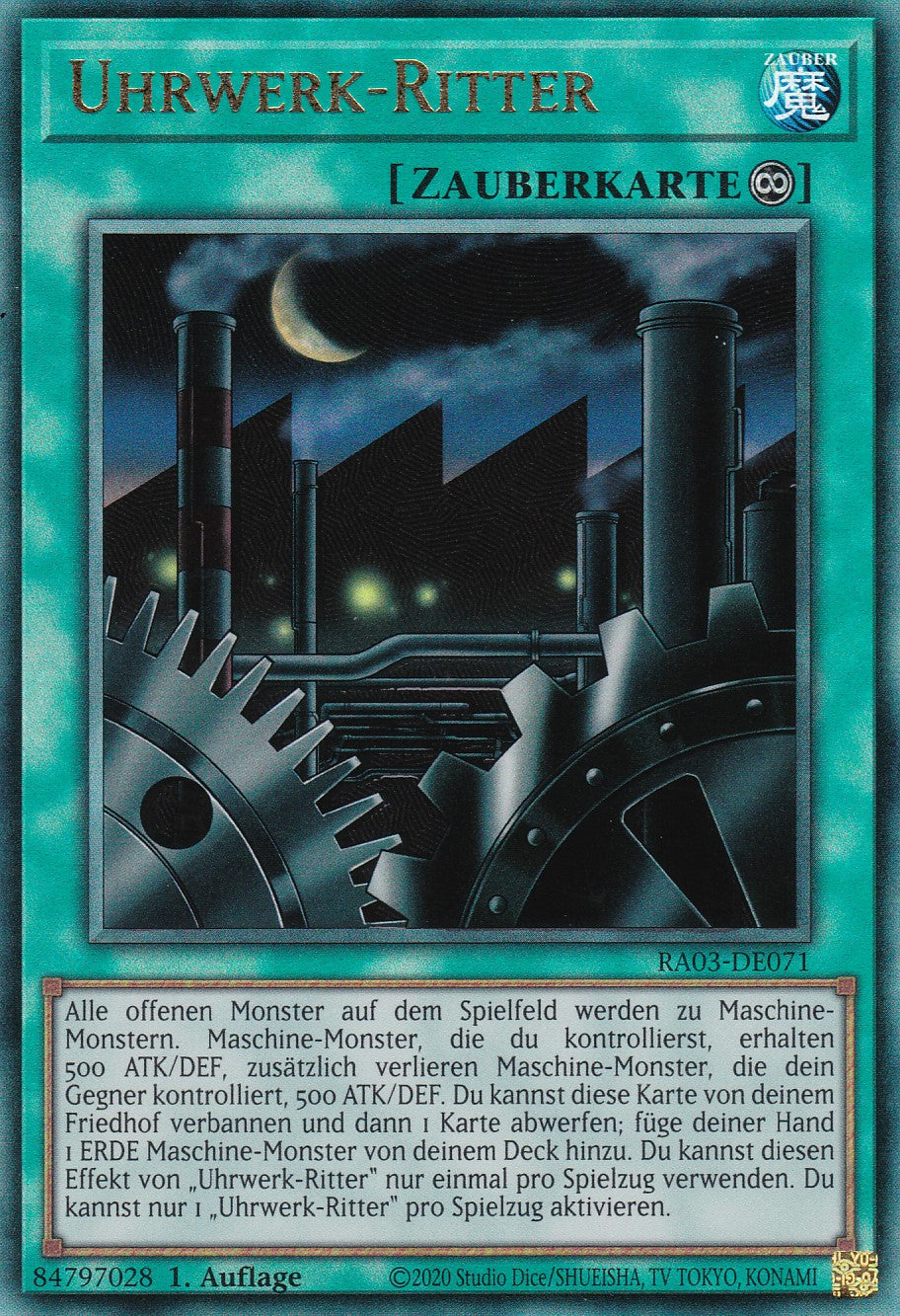 Uhrwerk-Ritter - RA03-DE071 - Ultimate Rare - Deutsch - 1. Auflage - Quarter Century Bonanza