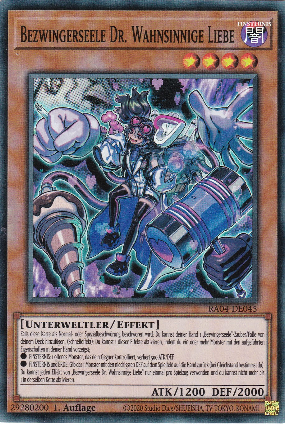 Bezwingerseele Dr. Wahnsinnige Liebe - RA04-DE045 - Super Rare - Deutsch - 1. Auflage - Quarter Century Stampede