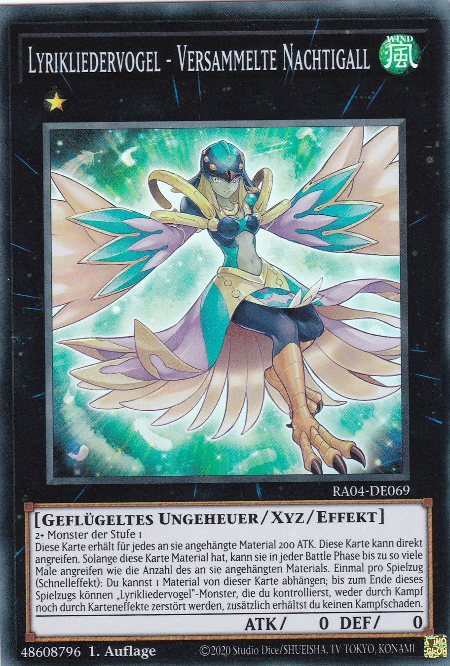 Lyrikliedervogel - Versammelte Nachtigall - RA04-DE069 - Super Rare - Deutsch - 1. Auflage - Quarter Century Stampede