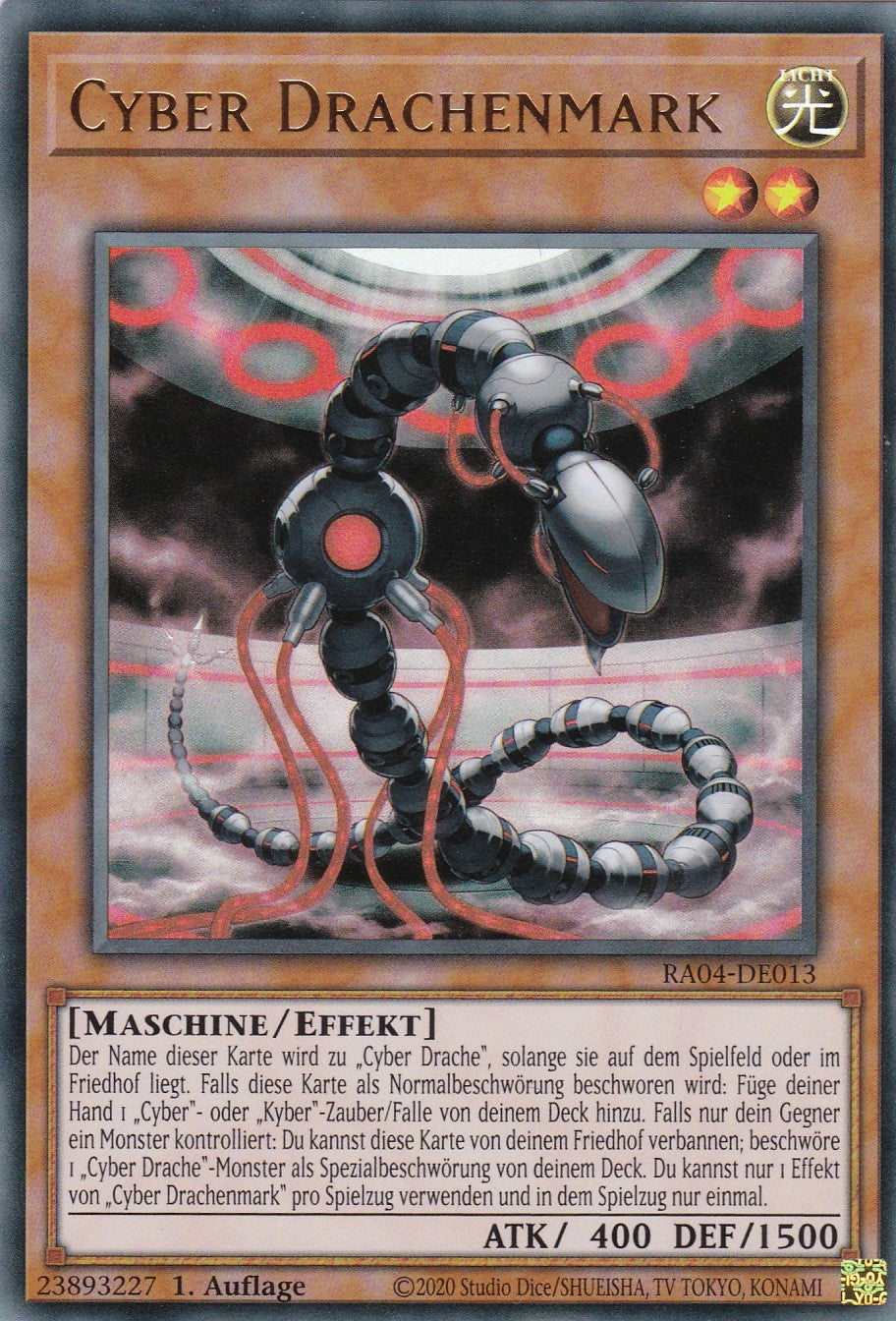 Cyber Drachenmark - RA04-DE013 - Ultra Rare - Deutsch - 1. Auflage - Quarter Century Stampede
