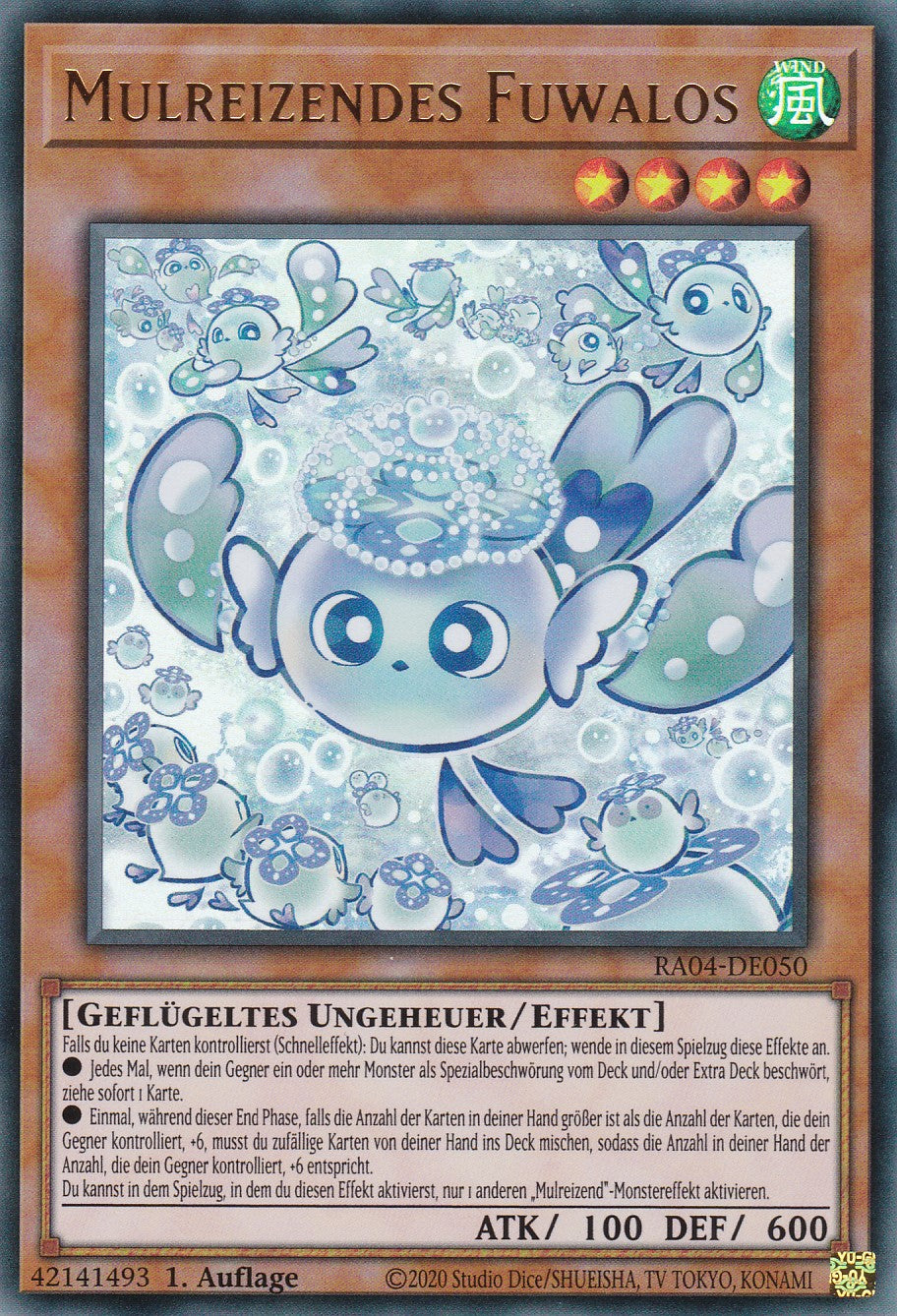 Mulreizendes Fuwalos - RA04-DE050 - Ultra Rare - Deutsch - 1. Auflage - Quarter Century Stampede