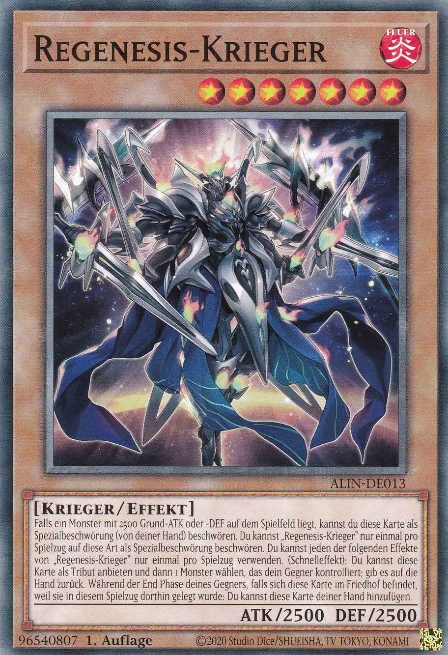 Regenesis-Krieger - ALIN-DE013 - Common - Deutsch - 1. Auflage - Alliance Insight