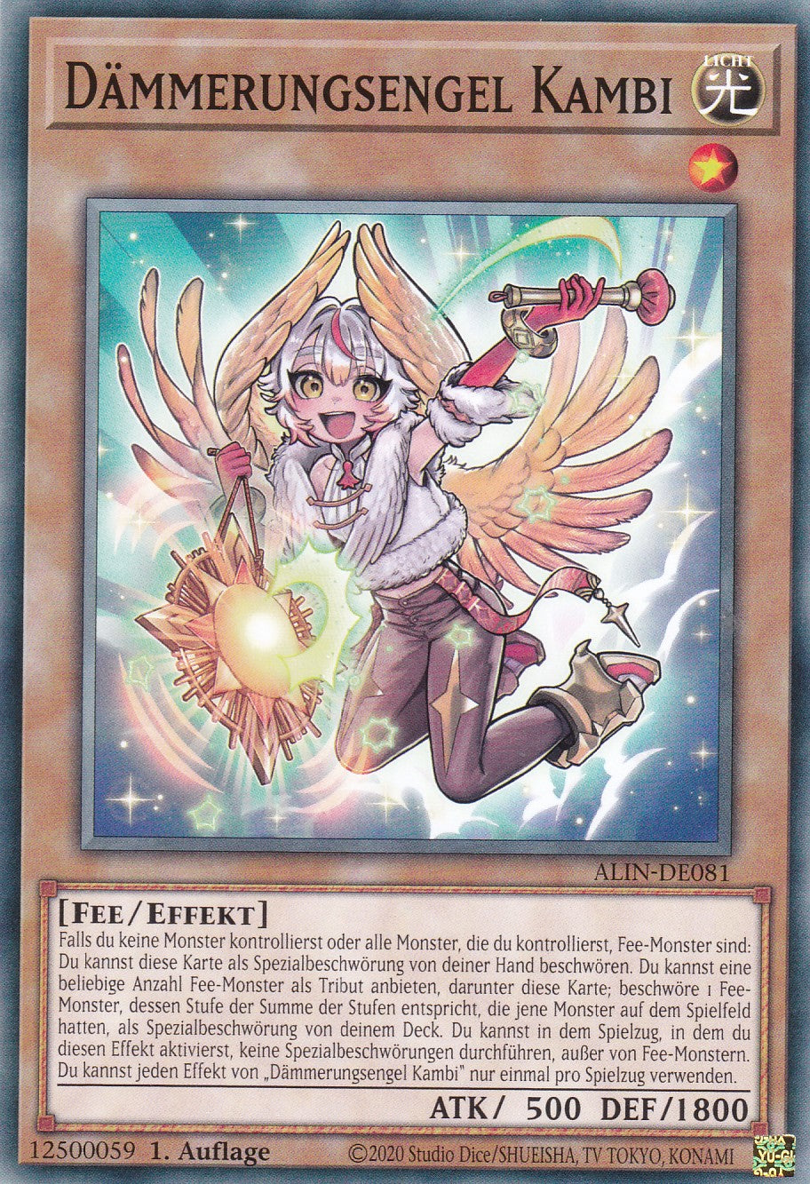 Yugioh Karte: Rosenmädchen Super Rare 1. Auflage Deutsch - Eternity Code - Inkl. Fieldcenter-Karte